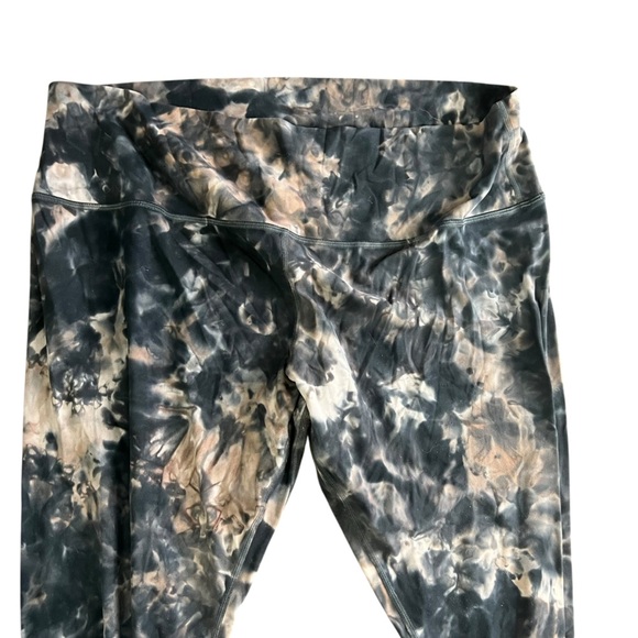 Lululemon Athletica Align Pant 25 Crop Leggings Diamond Dye Graphite - Picture 2 of 7